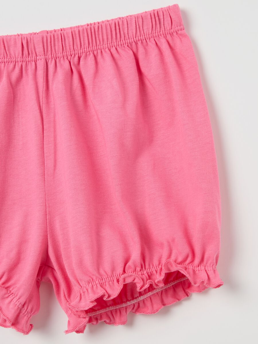 Cotton pyjamas with Minnie and Mickey Mouse print_2