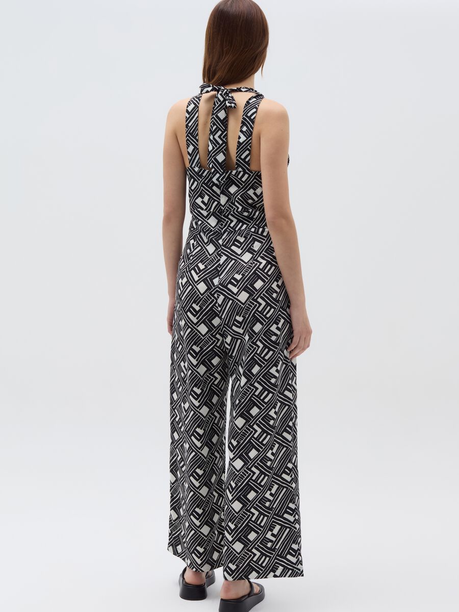 Jumpsuit with geometric pattern_2