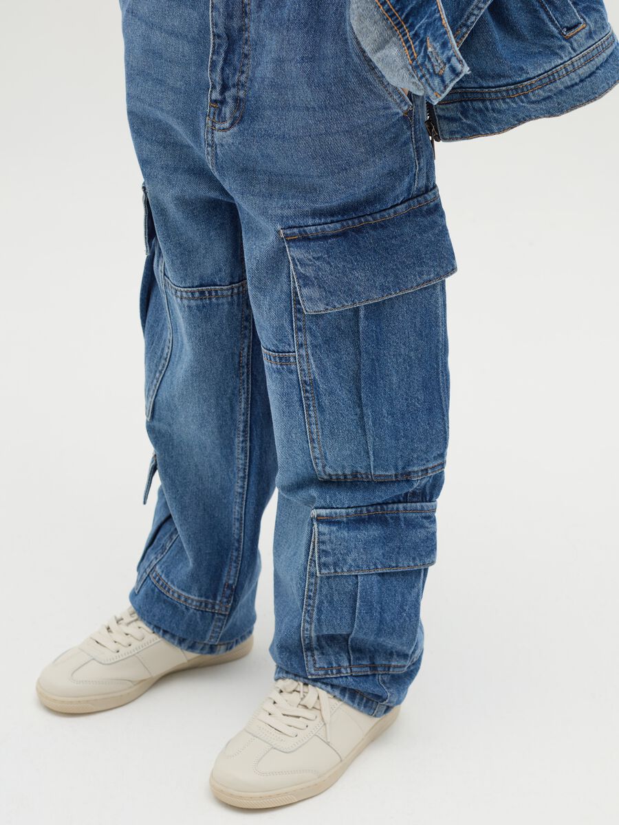 Jeans cargo relaxed fit_3