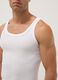 White pure cotton vest regular fit_3