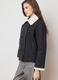 Black jacket with regular fit collar and buttons_3