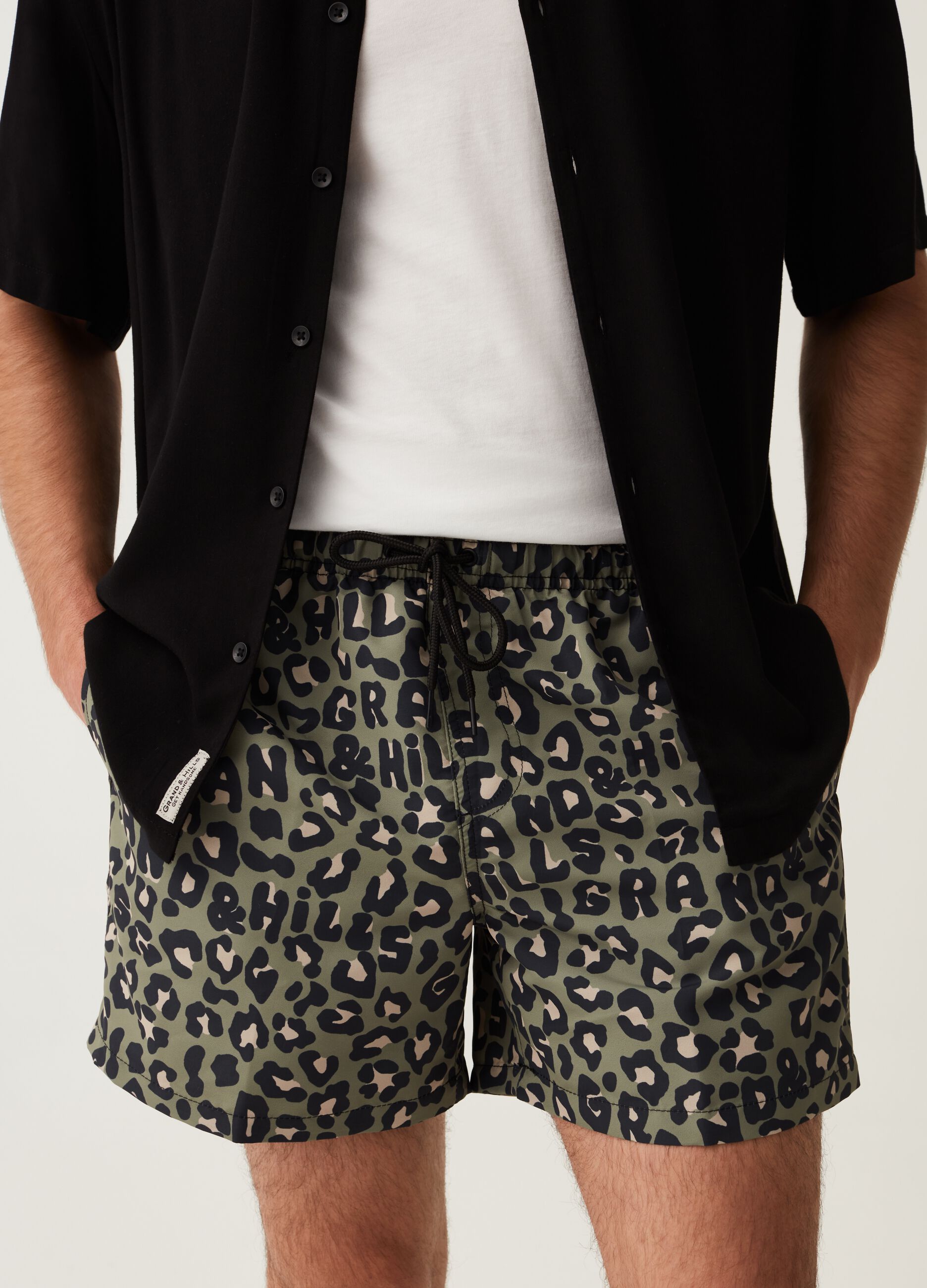 Costume boxer stampa animalier Grand&Hills_1