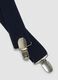 Bretelle blu elasticizzate con clip in metallo_2