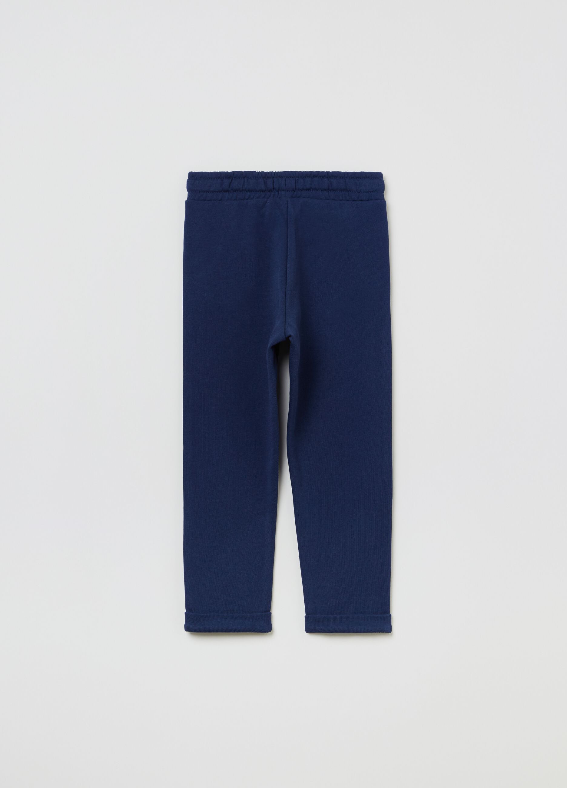 Jogger trousers with turn ups