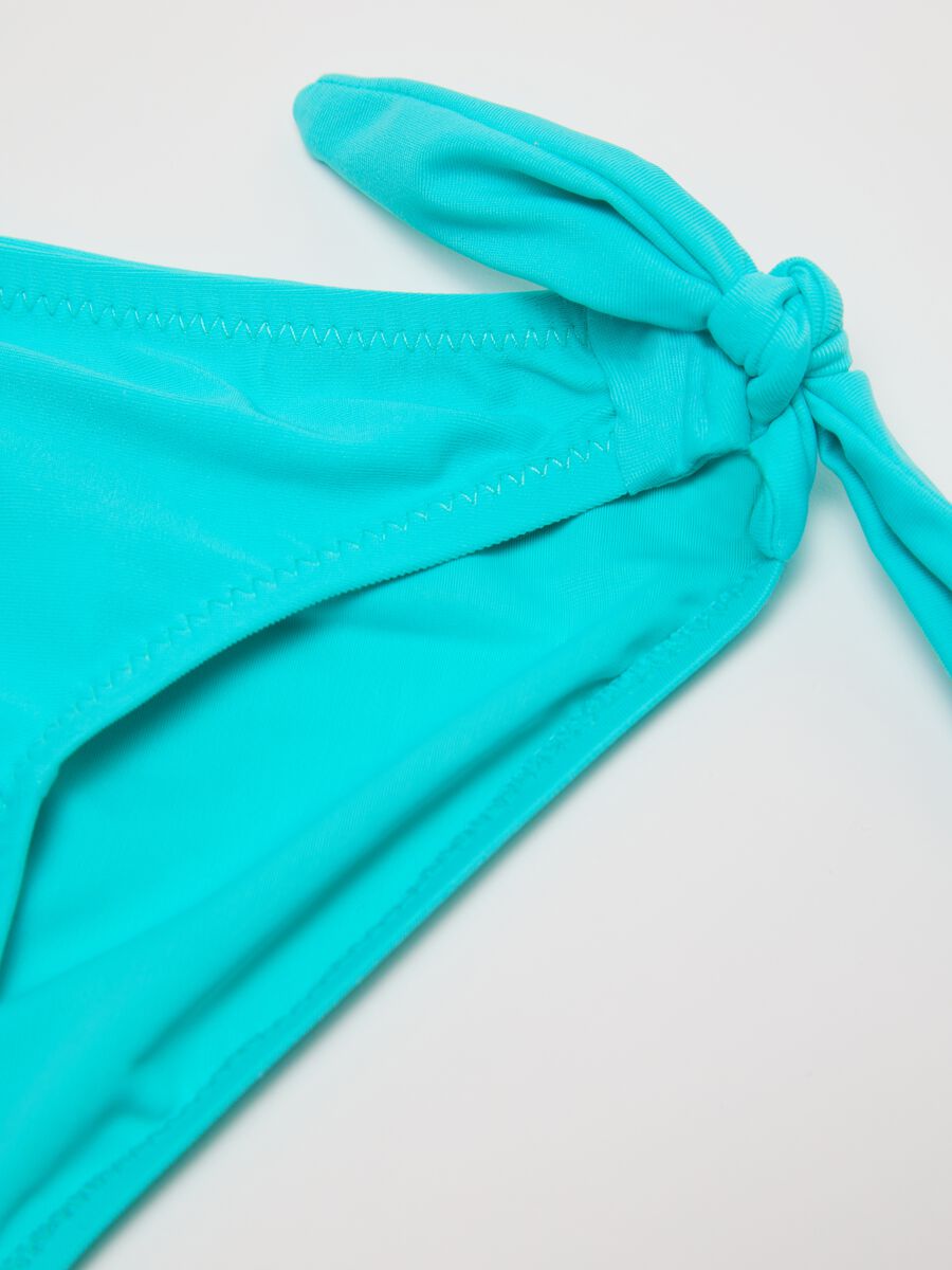 Girls’ bikini in multicoloured stretch fabric_3