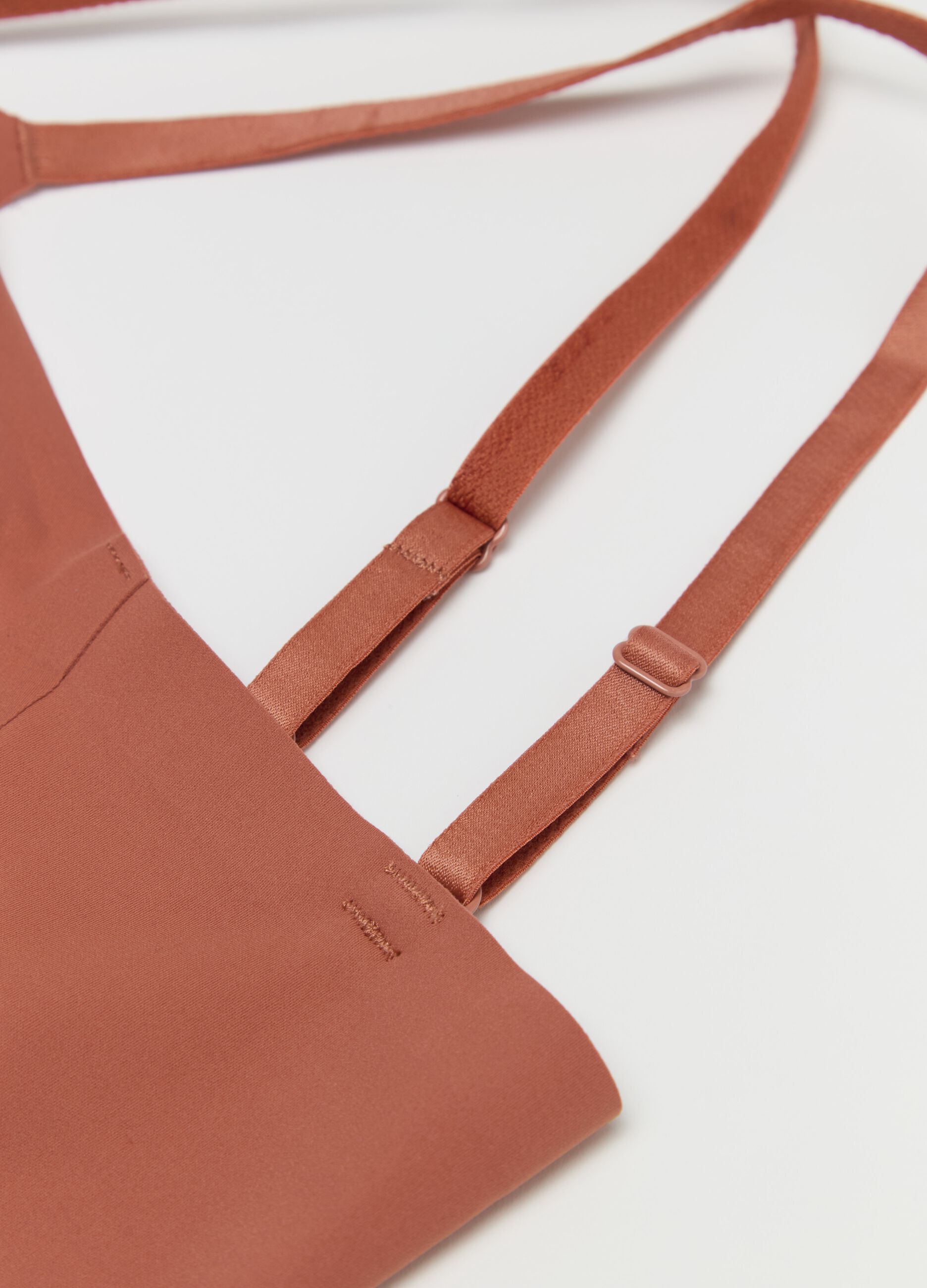 Bralette in stretch microfibre