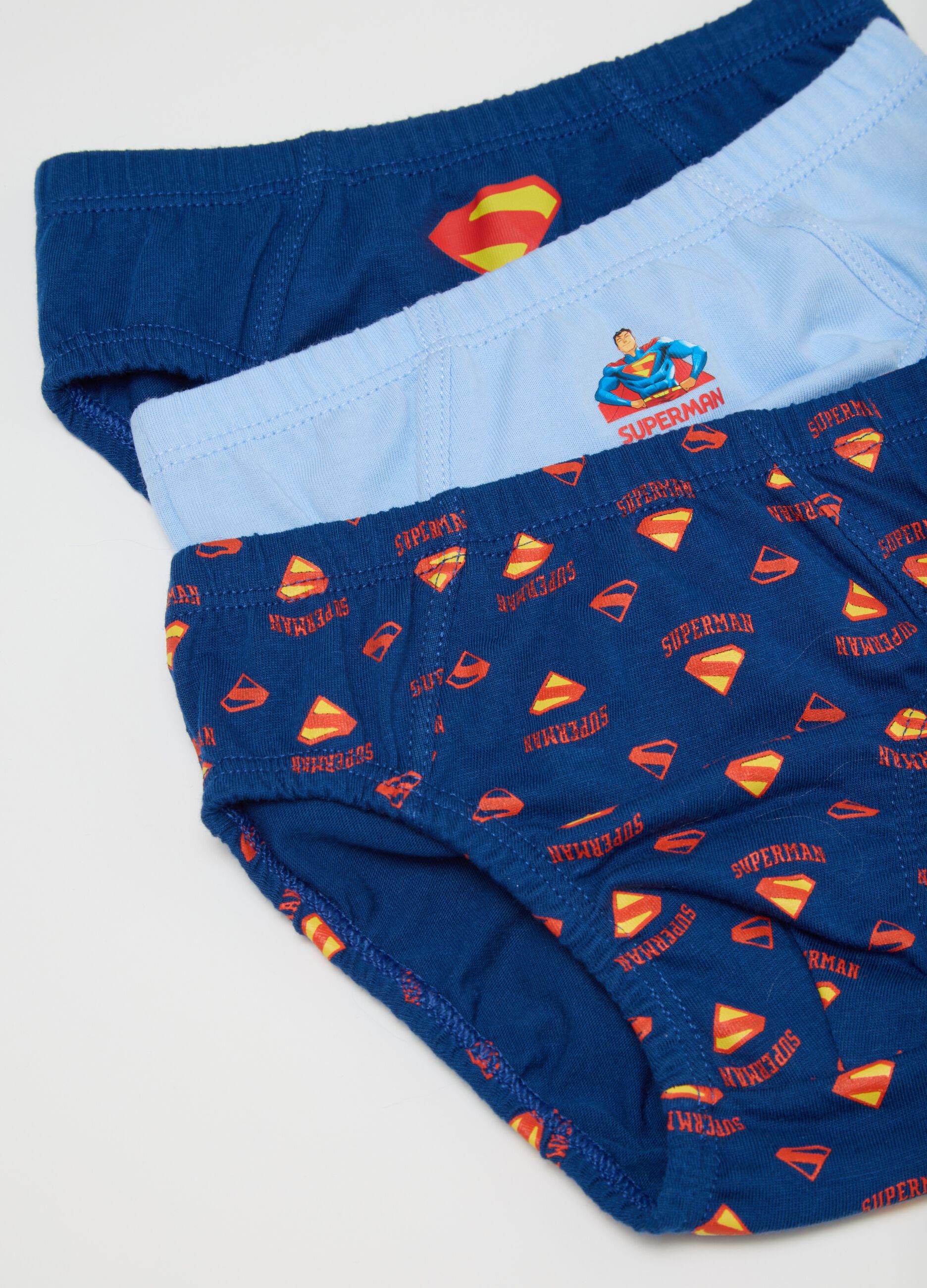 Kids' multicolour pure cotton briefs