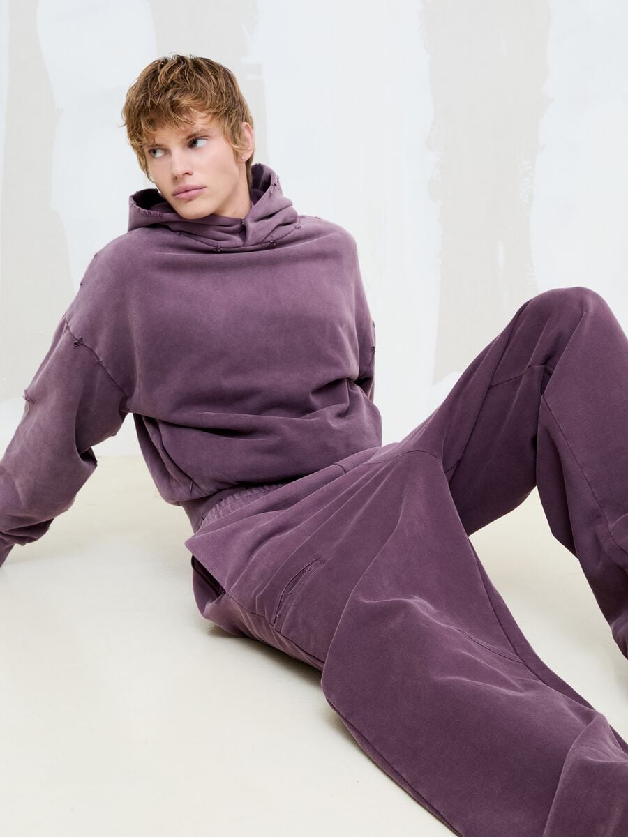Sweatpants Sunfaded Burgundy_4