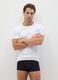 Bipack di t-shirt in puro cotone bianche regular fit_0