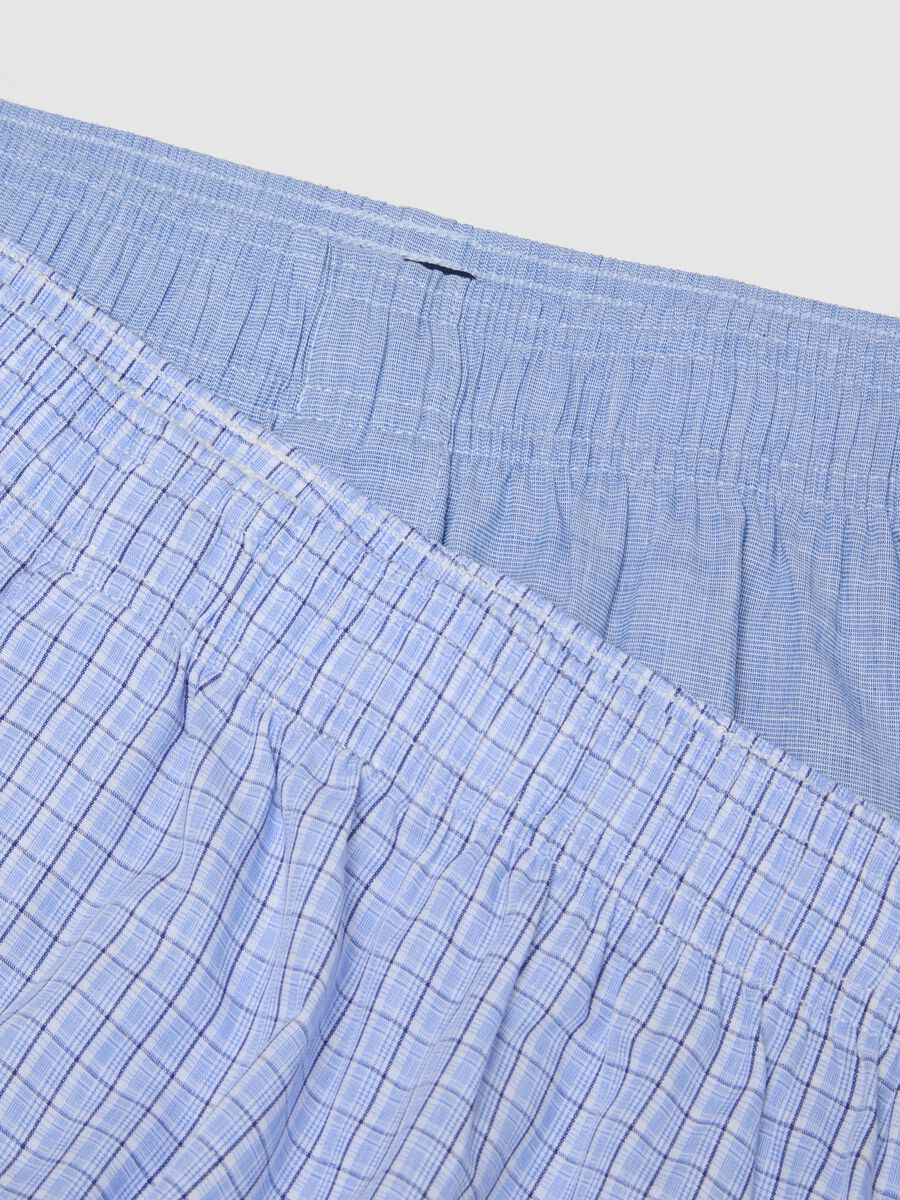 Twin-pack of regular fit light blue cotton boxers_5