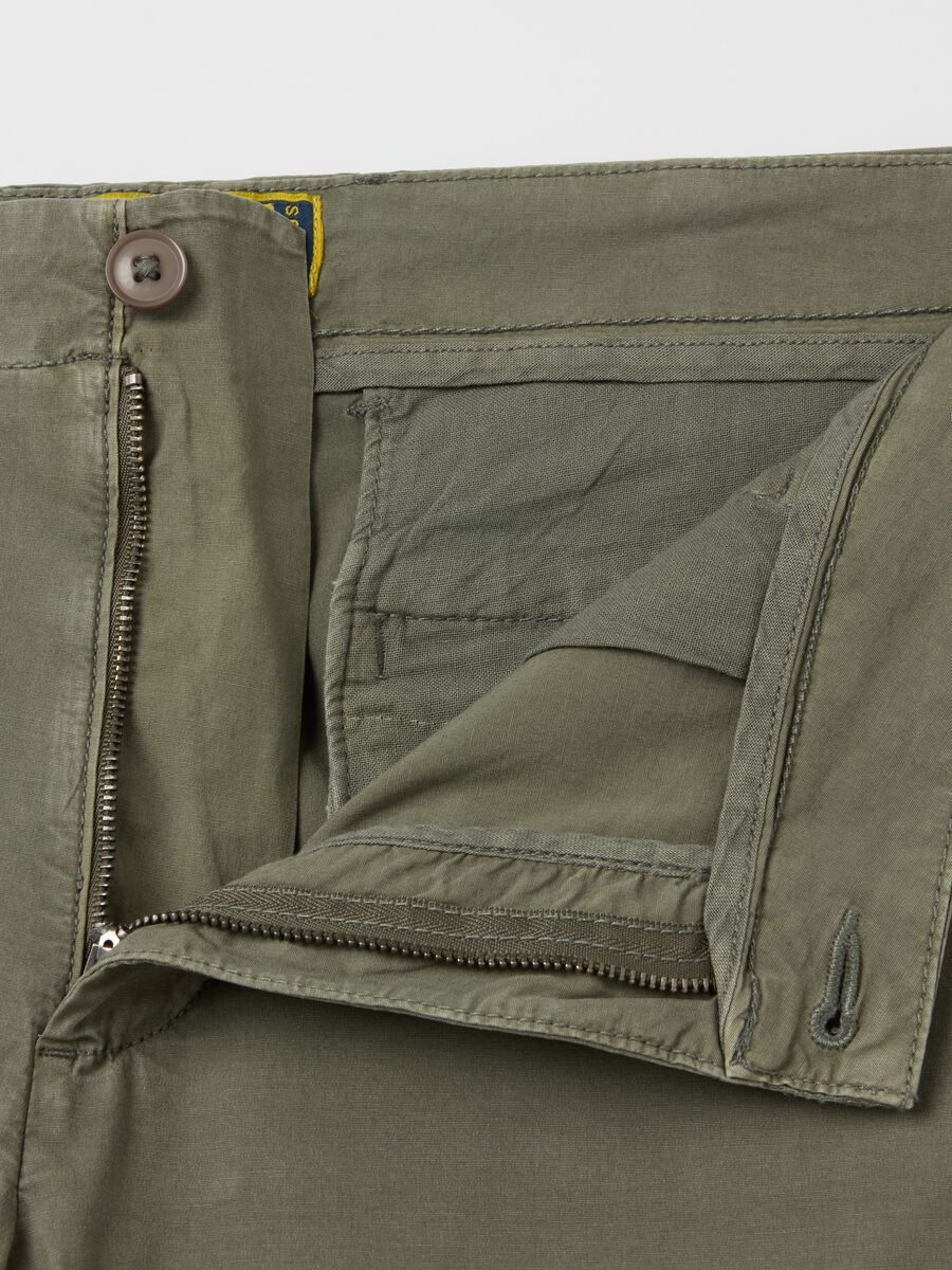 Stretch cotton chino trousers_5