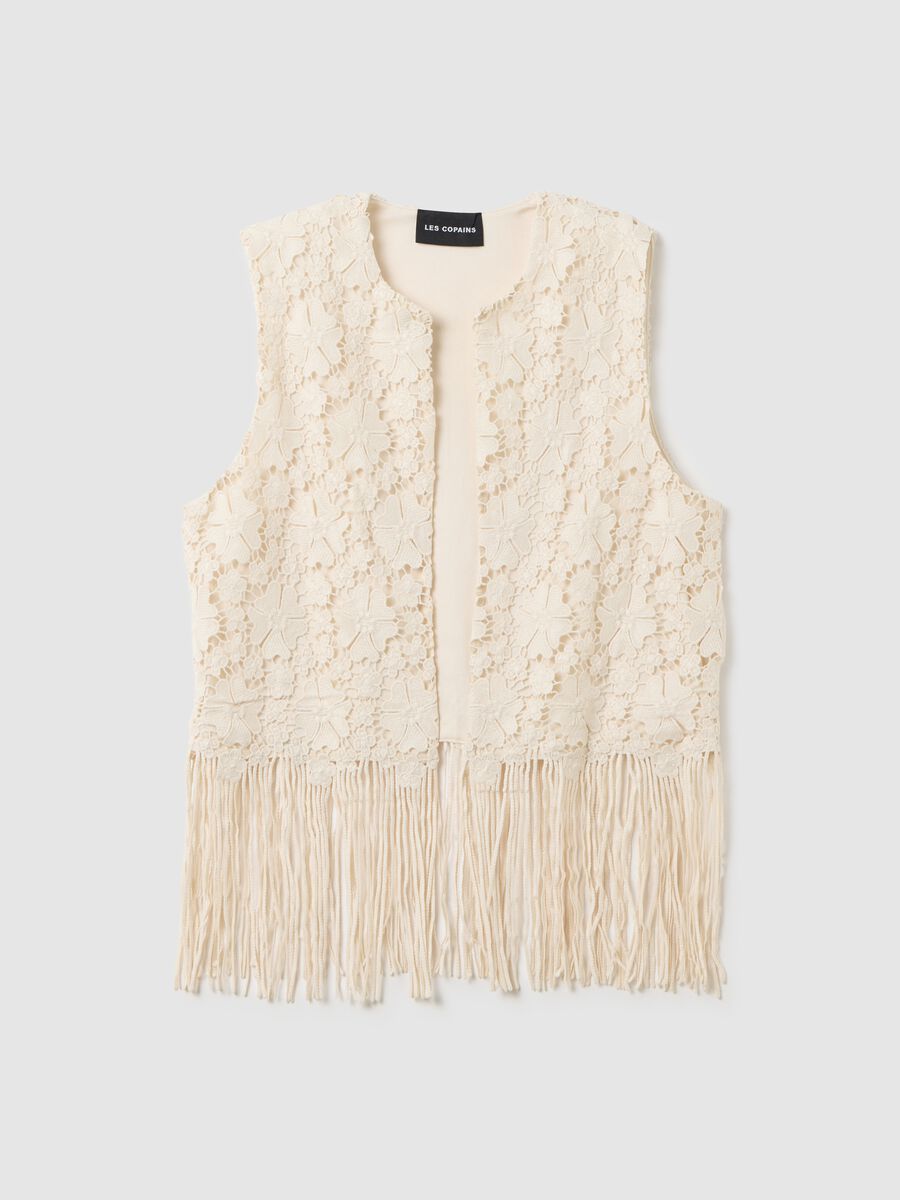 Lace Vest with Fringes_4