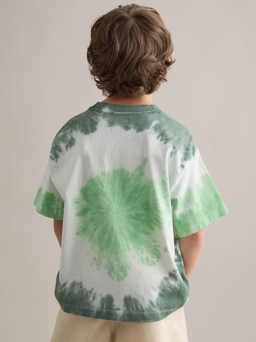 Multicolour pure cotton oversized fit kids' T-shirt_2