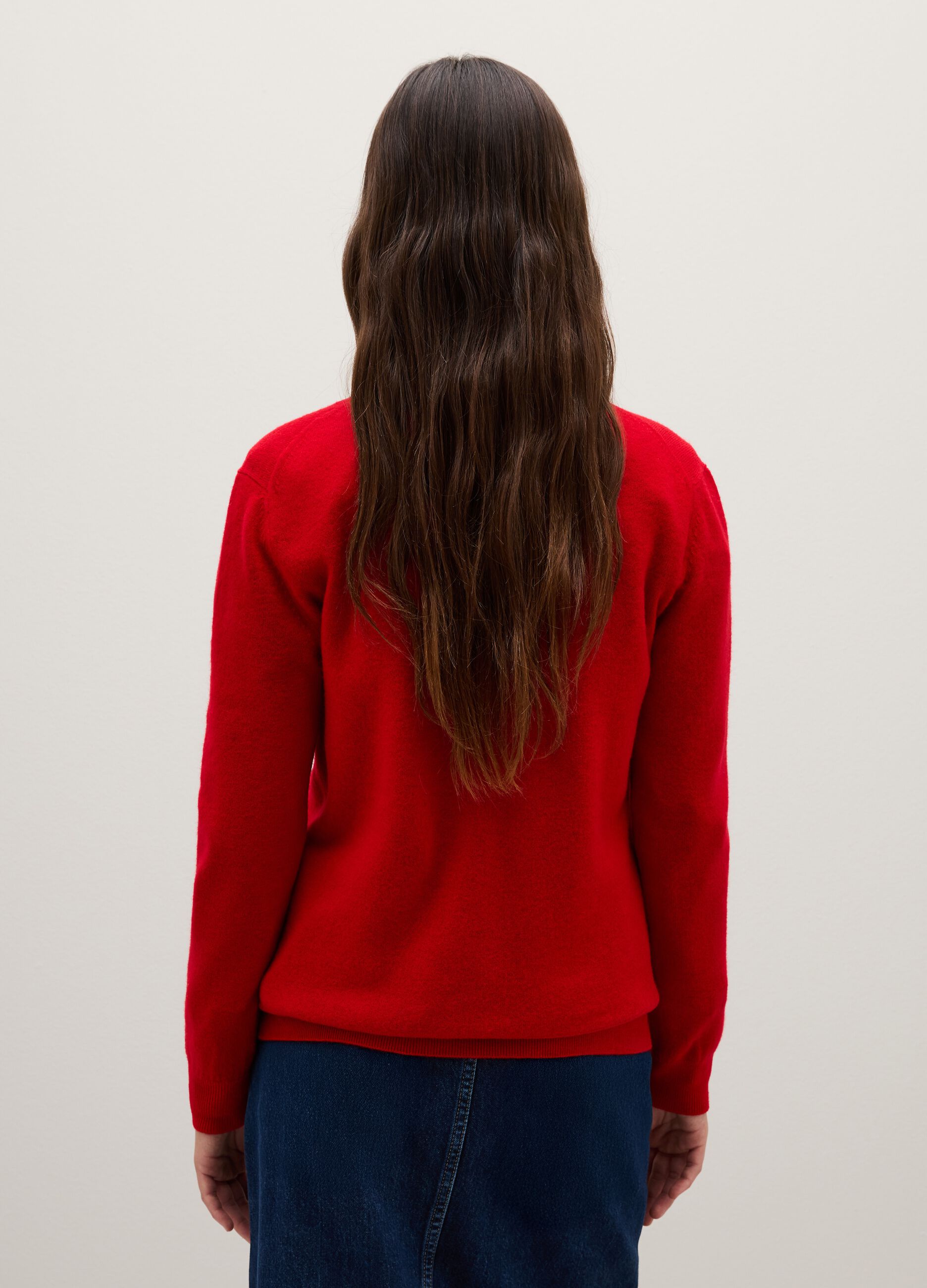 Red Wool Jumper