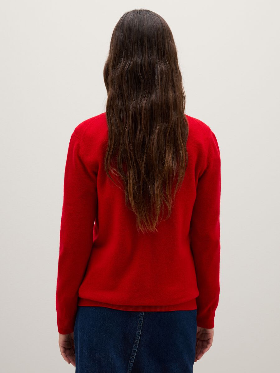 Maglione rosso in lana_2