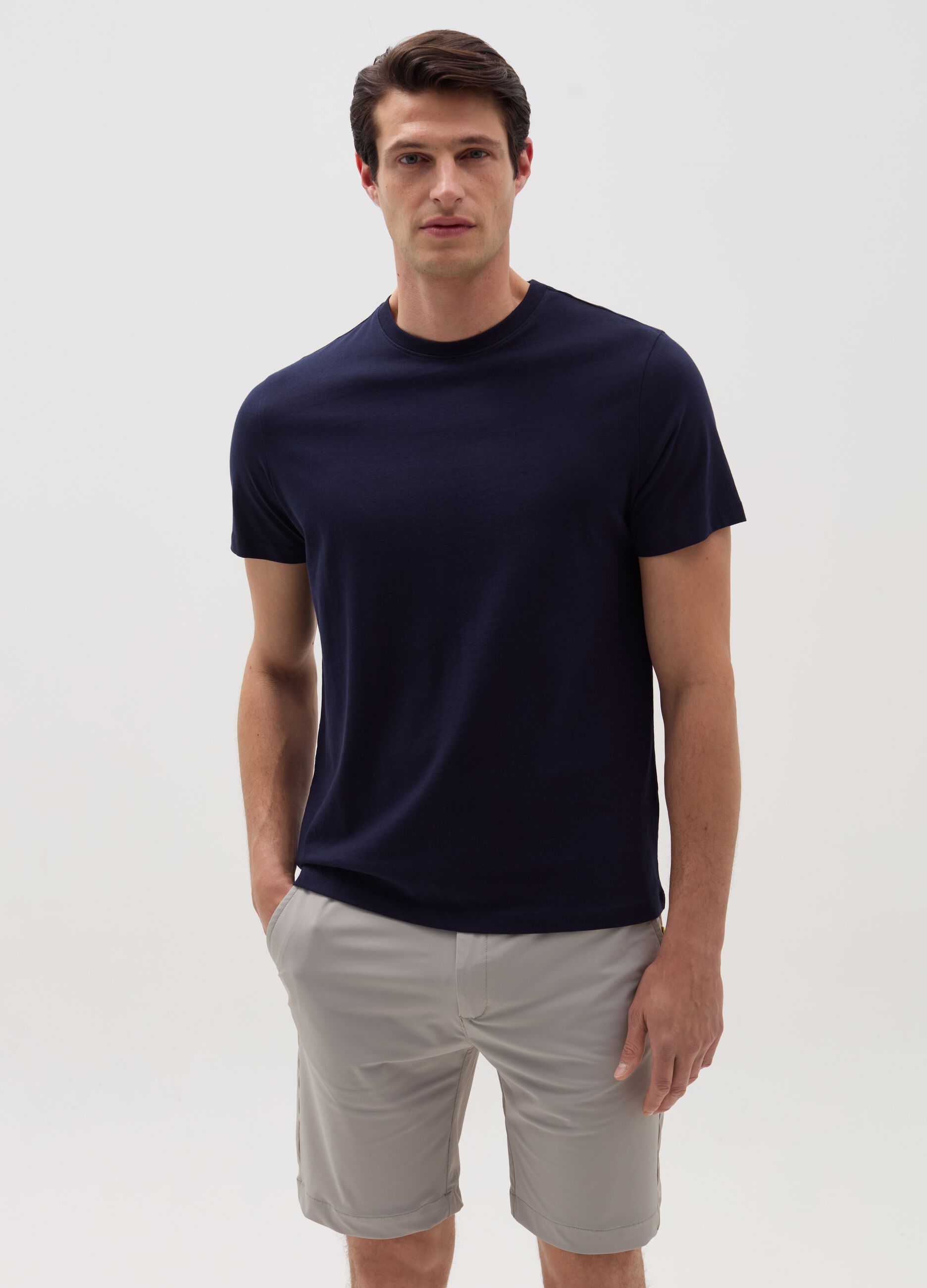 Ovs Bermuda chino jogger in tessuto tecnico