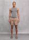 Mocha Cargo Swim Shorts_1