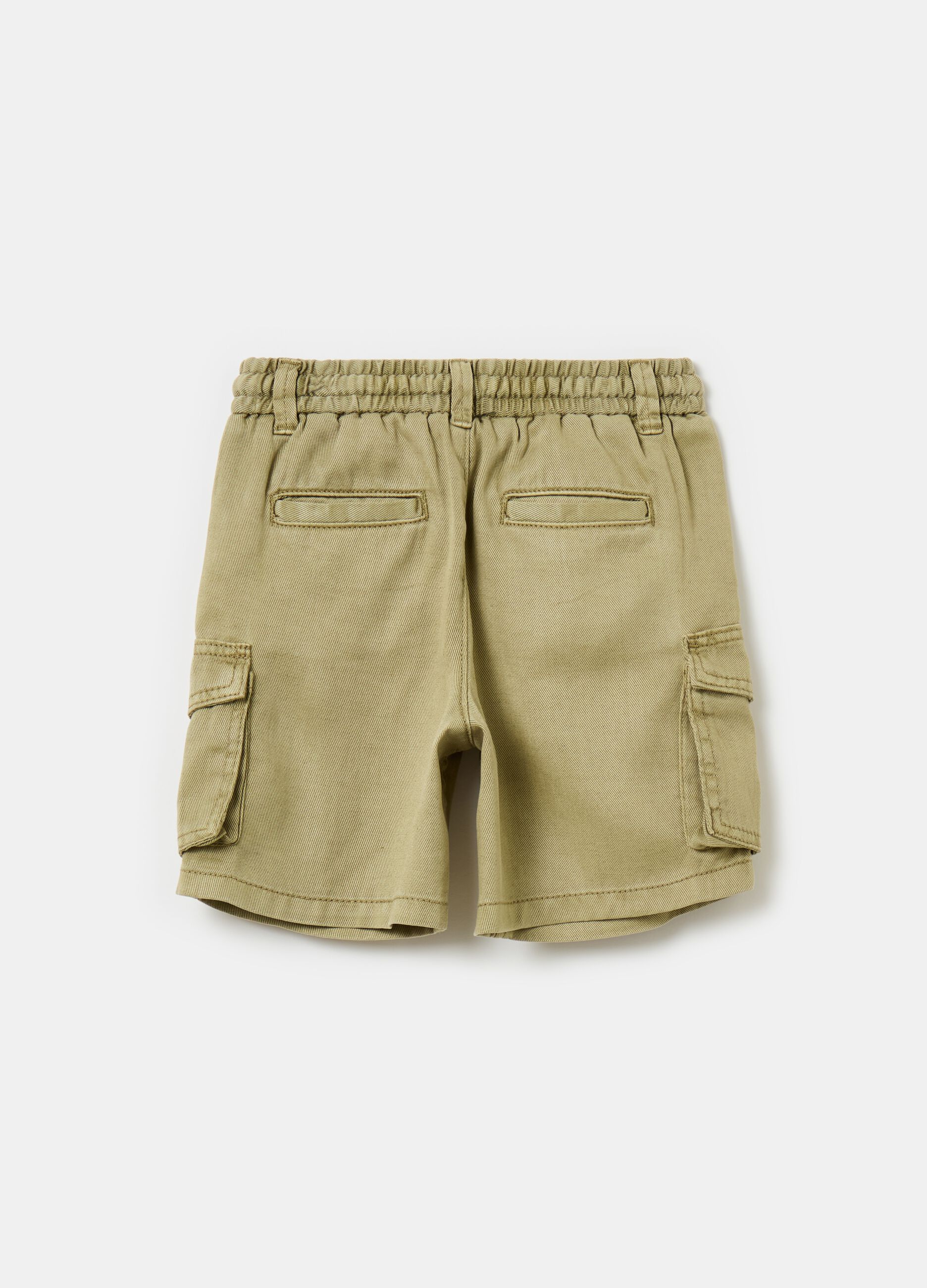 Shorts in Lyocell lino e cotone