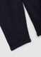 Pantaloni blu in viscosa e lyocell elasticizzato regular fit per bambino_3