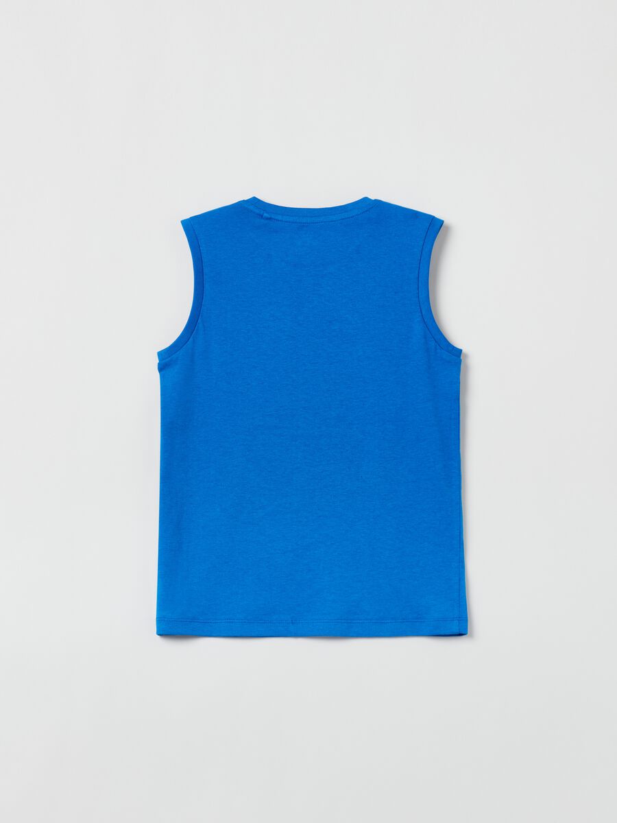 Racerback vest with round neck and print_1