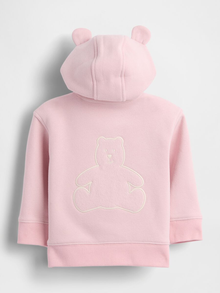 Pink Hoodie with Zip_1