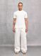 100% Linen Wide-Leg Trousers White_1