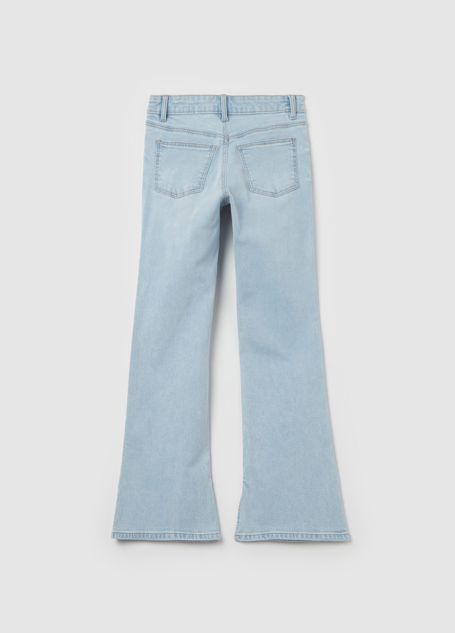 Jeans Ragazza Strappati Skinny Larghi Slim a Vita Alta OVS