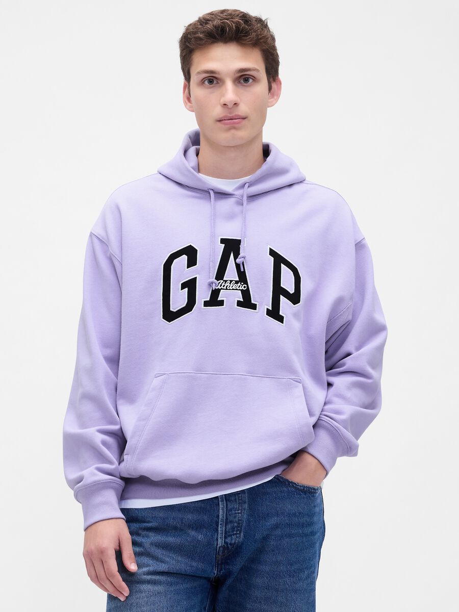 Purple Hooded Sweatshirt GAP_0