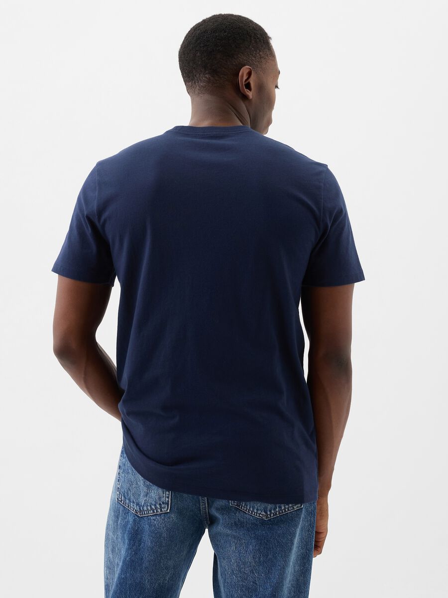 Cotton T-shirt with logo print_2