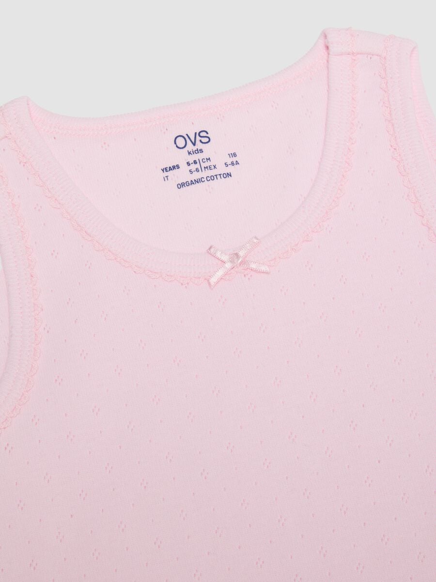 2-pack pink and white organic cotton vests for girls_3