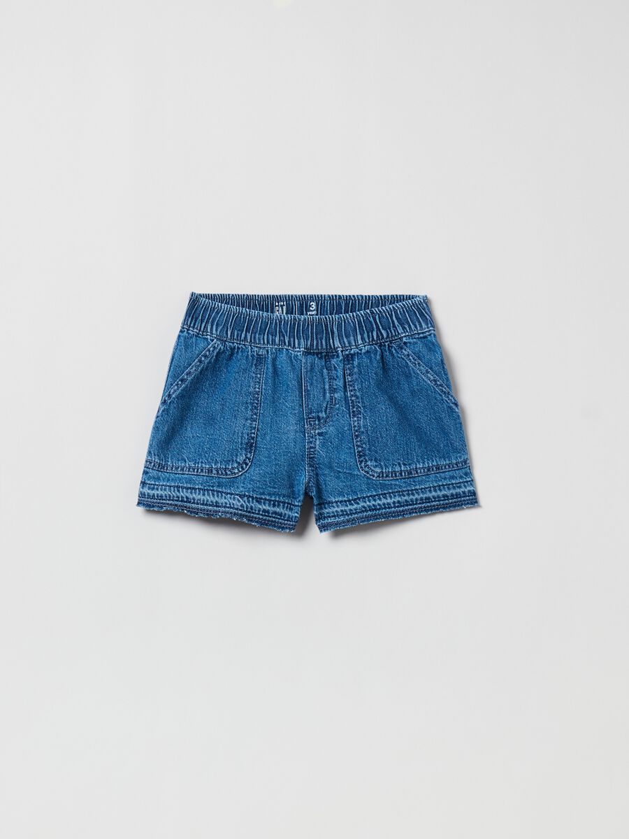 Denim shorts_0