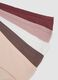 Multipack di cinque slip multicolor in cotone organico elasticizzato_1