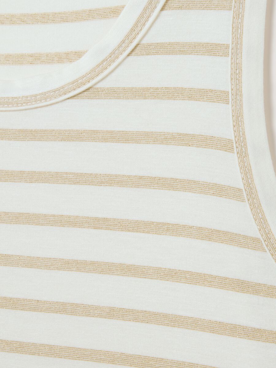 Women's multicolor viscose blend regular fit tank top_5