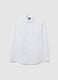 Camicia in puro cotone bianca slim fit_4