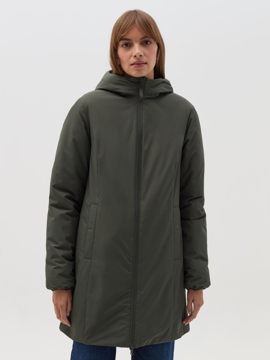 Parka Essential con cappuccio_0