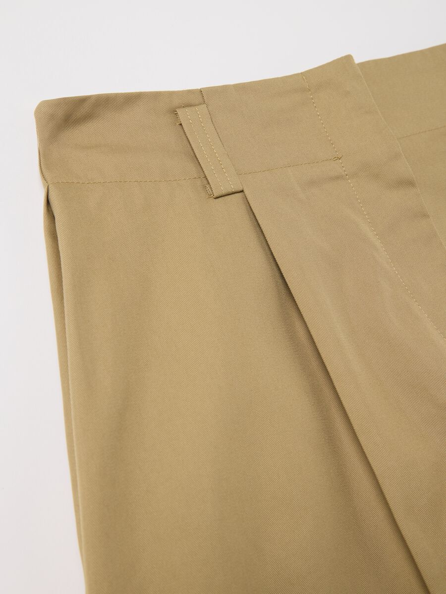 Midi skirt with pleats_5