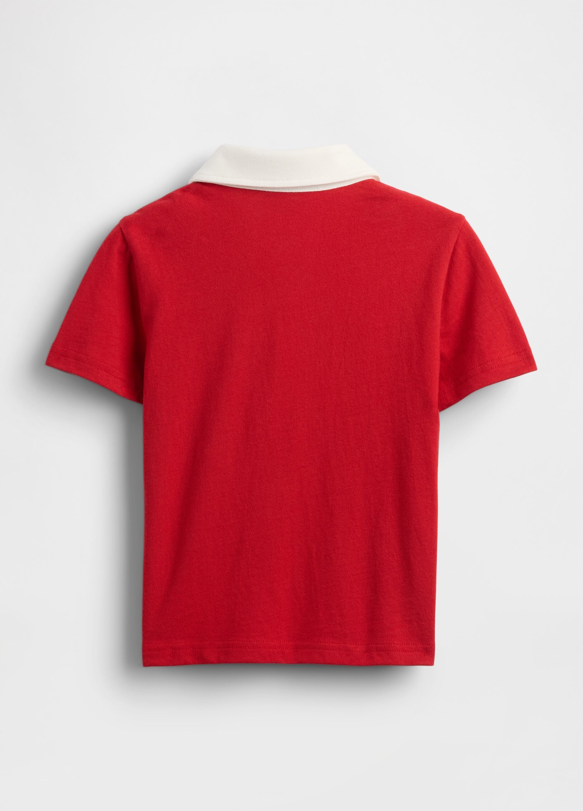 Short Sleeve Red Cotton T-shirt