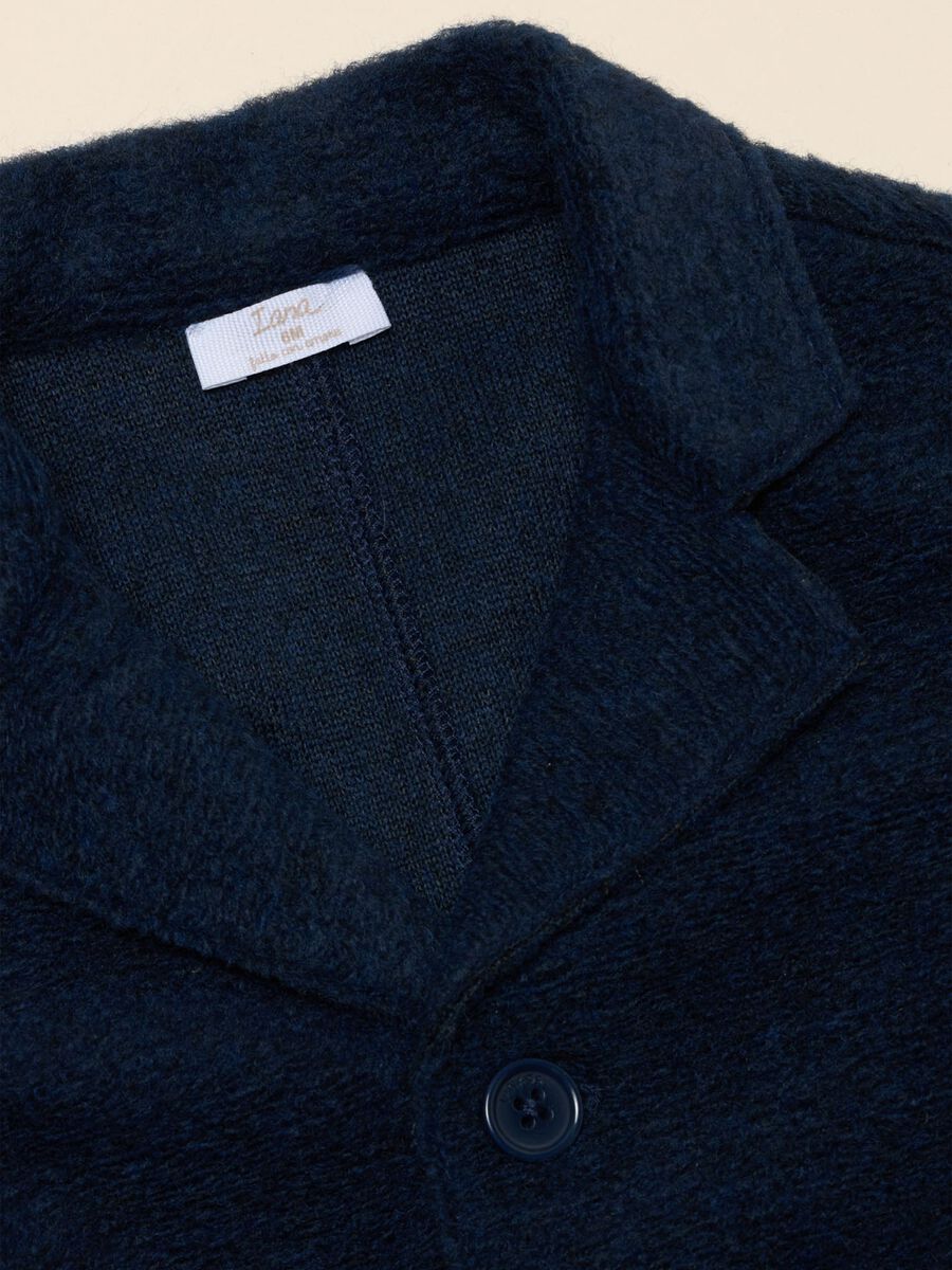 Blazer with lapel collar_1