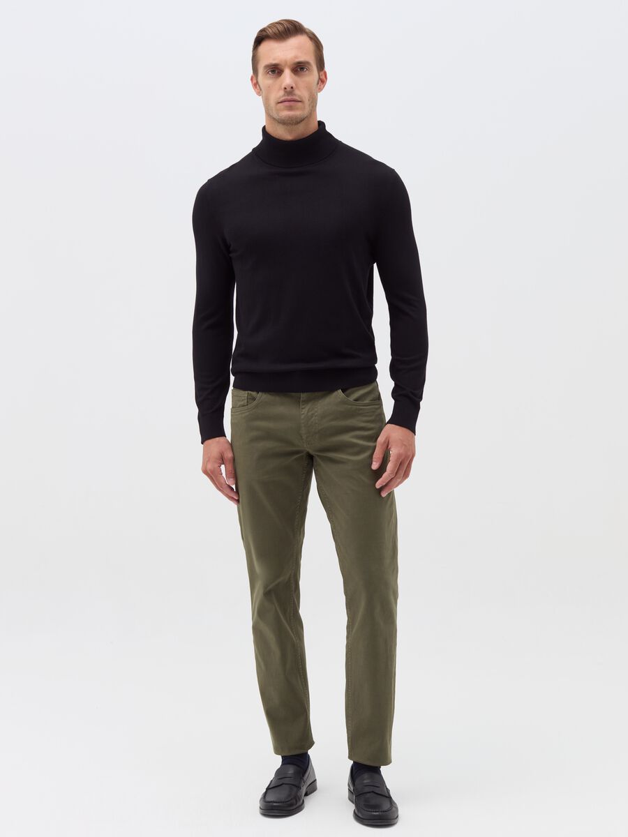 Regular-fit trousers with five pockets_0