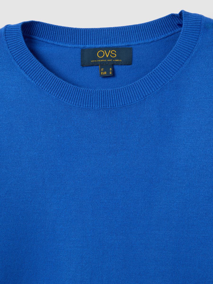 Blue Crew-Neck Jumper_5