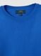 Pullover blu con scollo rotondo_5