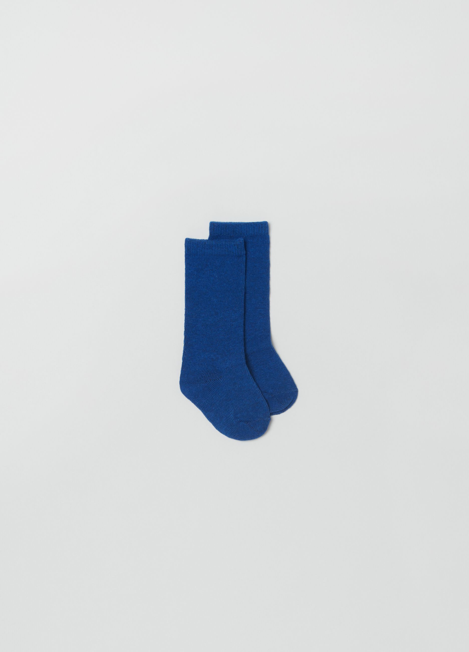 Three-pair pack long multicoloured socks