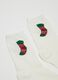Two-pair pack short socks with Christmas design_1