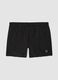 Boxer mare nero con vita elasticizzata e coulisse_0