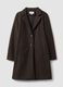 Brown regular-fit coat with lapels and buttons_4