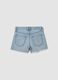 Girls&rsquo; light blue pure cotton denim shorts &ndash; regular fit_1
