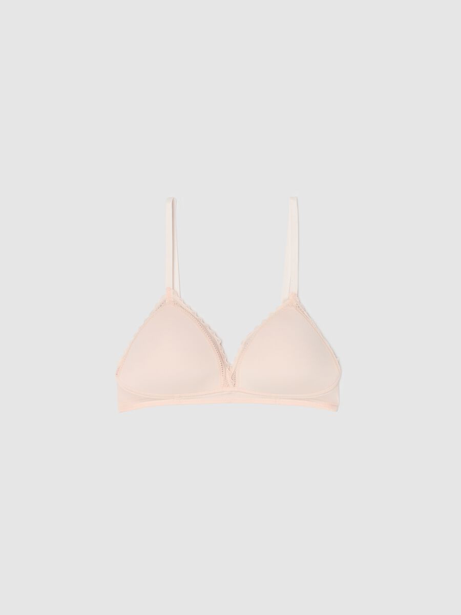 Lola triangle bra with lace_0
