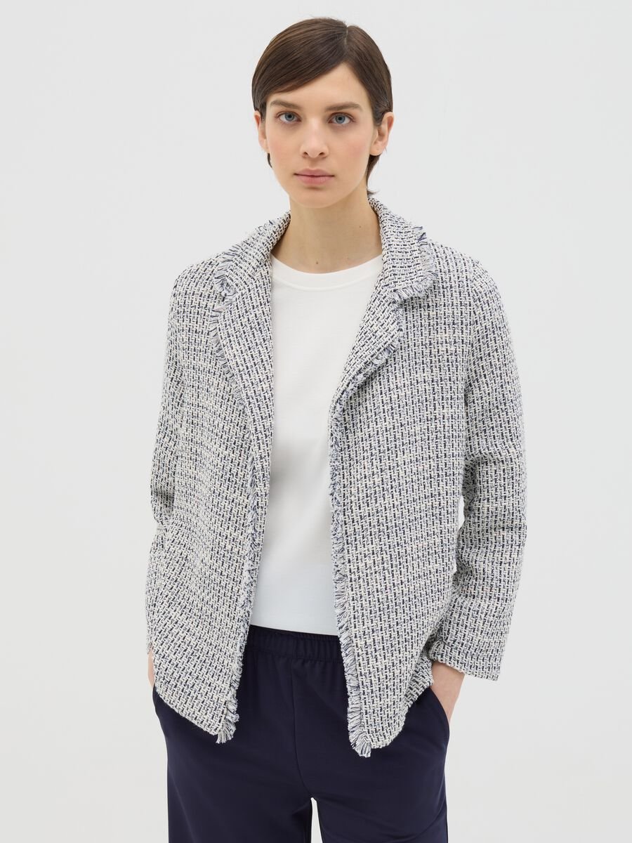 Lightweight Woven Hybrid Jacket_0