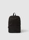 Black sports backpack with adjustable straps_0