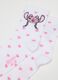 Three-pack of multicolour cotton blend girls' socks with Stitch print_2